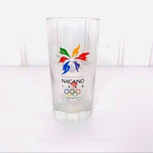 SET OF 4 NAGANO OLYMPIC  GAME 1998 VINTAGE GLASS